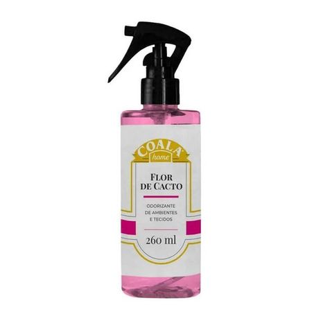 Odorizante de Ambientes e Tecidos Coala Flor de Cacto Frasco Borrifador 260ml
