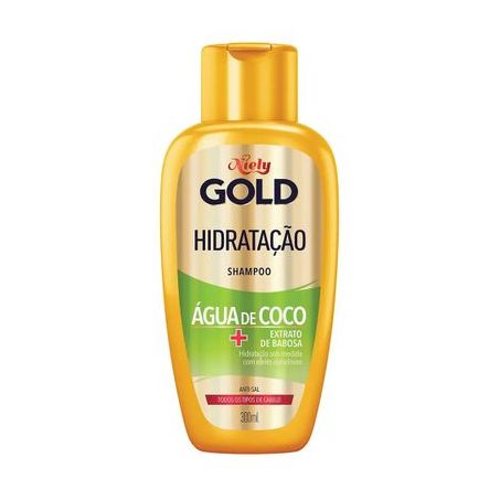 Shampoo hidratação milagrosa água de coco niely gold 275ml