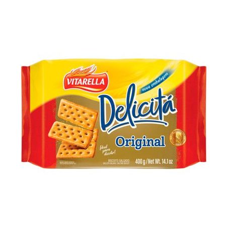 Biscoito Salgado Vitarella Delicitá Original 400G