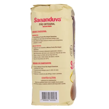 Farinha mistura sananduva integral 1kg 360-28