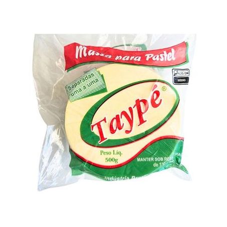 MASSA TAYPÉ PASTEL LANCHERIA 500G