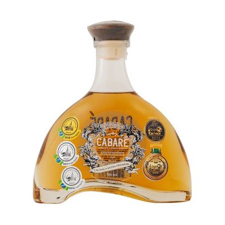 Cachaça Cabaré Extra Premium 15 Anos Garrafa 700ML