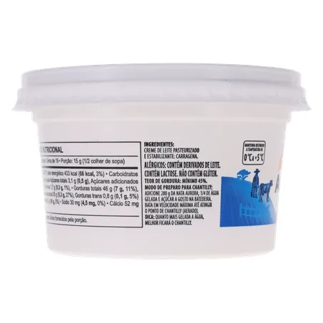 Creme de leite (nata) aurora 280g 360-27