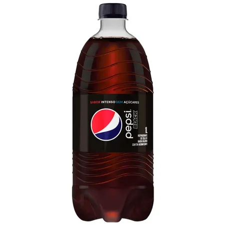 Pepsi Refrigerante Black 1L Zero Açúcar Pet