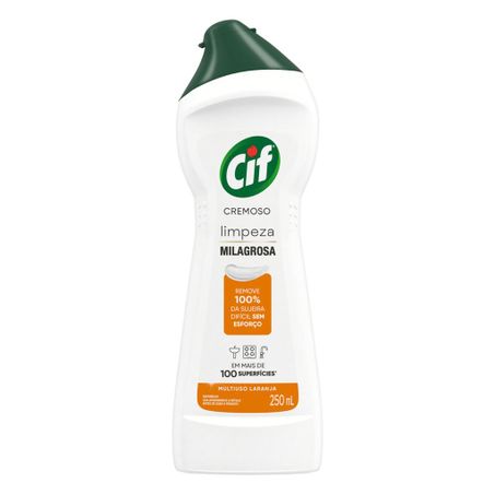 SAPONACEO CIF CREMOSO LIMP PRO LARANJA 250ML