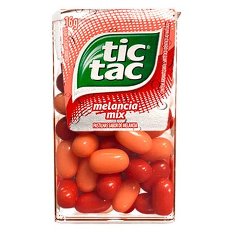 PASTILHA TIC TAC 16G MELANCIA MIX