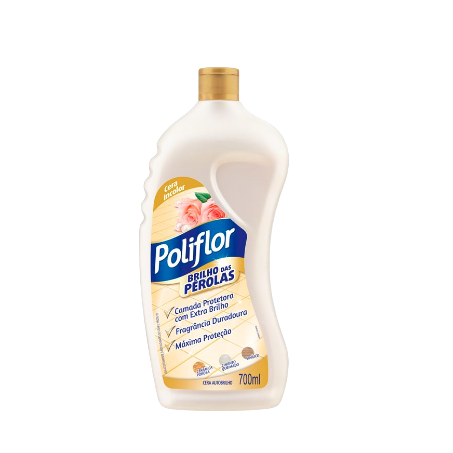 Cera Piso Poliflor Líquida Incolor Frasco 700ml 
 