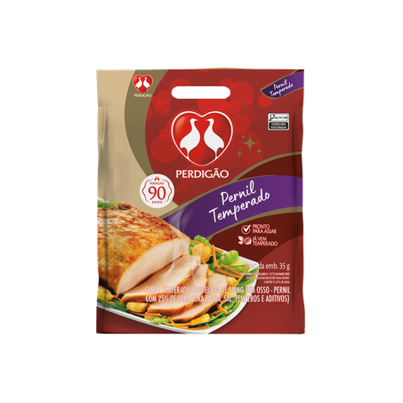 Pernil Suíno Perdigão Temperado - Congelado Kg