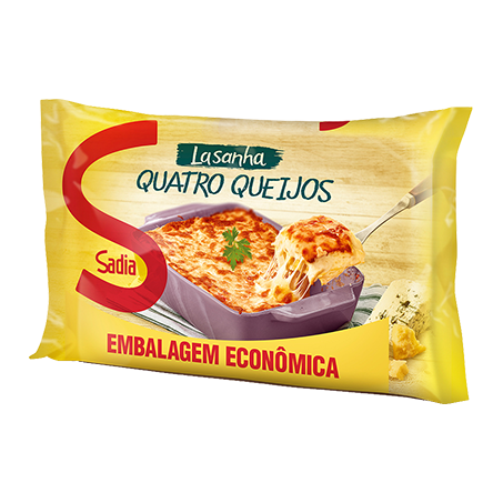 Lasanha sadia quatro queijos 1kg
