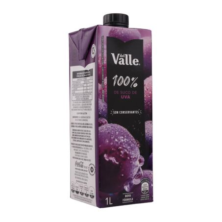 BEBIDA DEL VALLE 100% UVA TP 1L 360-55