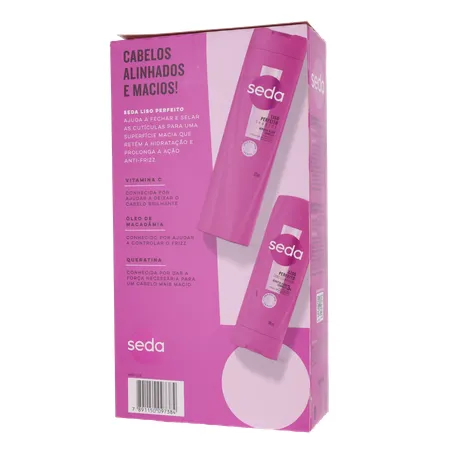 Shampoo Seda 300ml + Condicionador Liso Perfeito 190ml 360-20