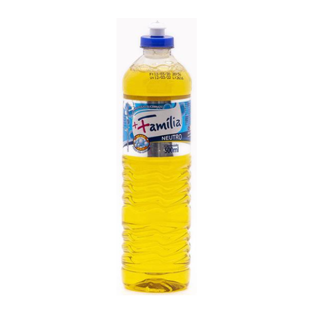 DETERGENTE +FAMILIA 500ML NEUTRO