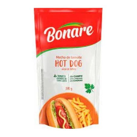 MOLHO TOMATE HOT DOG BONARE 300G