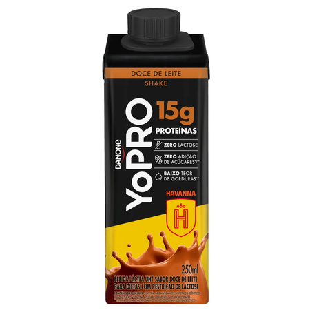 BEBIDA YOPRO 15G PROT. 250ML DOCE DE LEITE ZERO LACTOSE