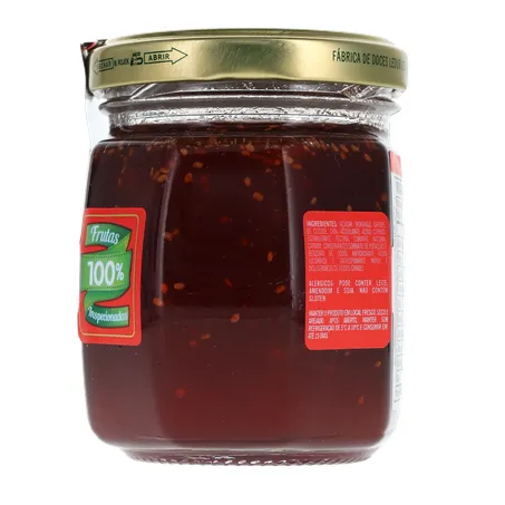 Geleia Bom Princípio Tradicional Morango Pote de Vidro 250gr 360-10
