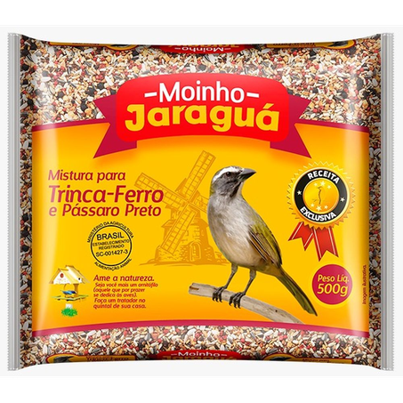 Ração Jaraguá Trinca Ferro 500G