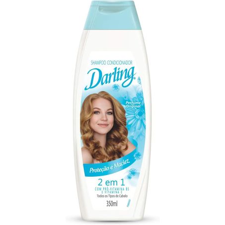 Shampoo e Condicionador Darling 2 em 1 Proteção e Maciez 350ml