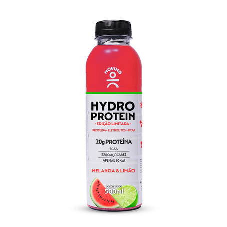Suplemento Alimentar Moving Hydro Protein Melância  Limão 500ml Edição Limitada