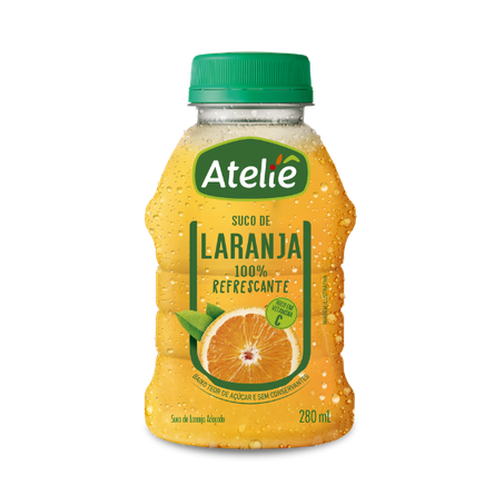 SUCO DE LARANJA ATELIE 300ML