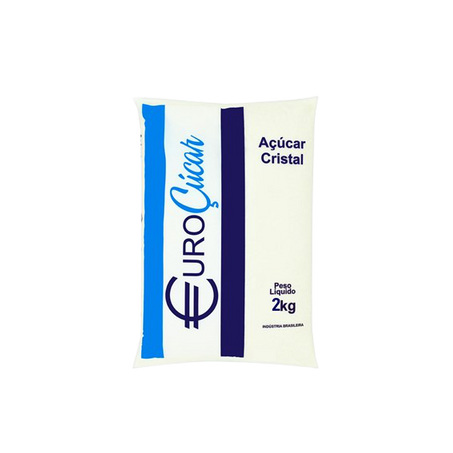 Açúcar cristal euroçúcar 2kg