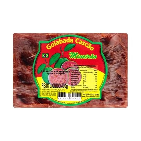 Goiabada Cascão Mineirão Embalagem 400G