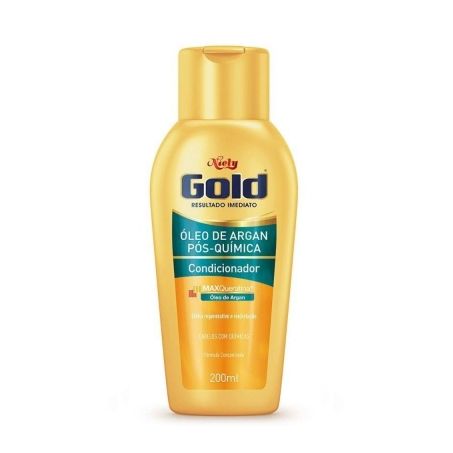Condicionador pos quimica niely gold 175ml