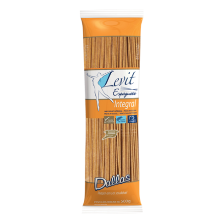 Massa levit espaguete integtal 500g