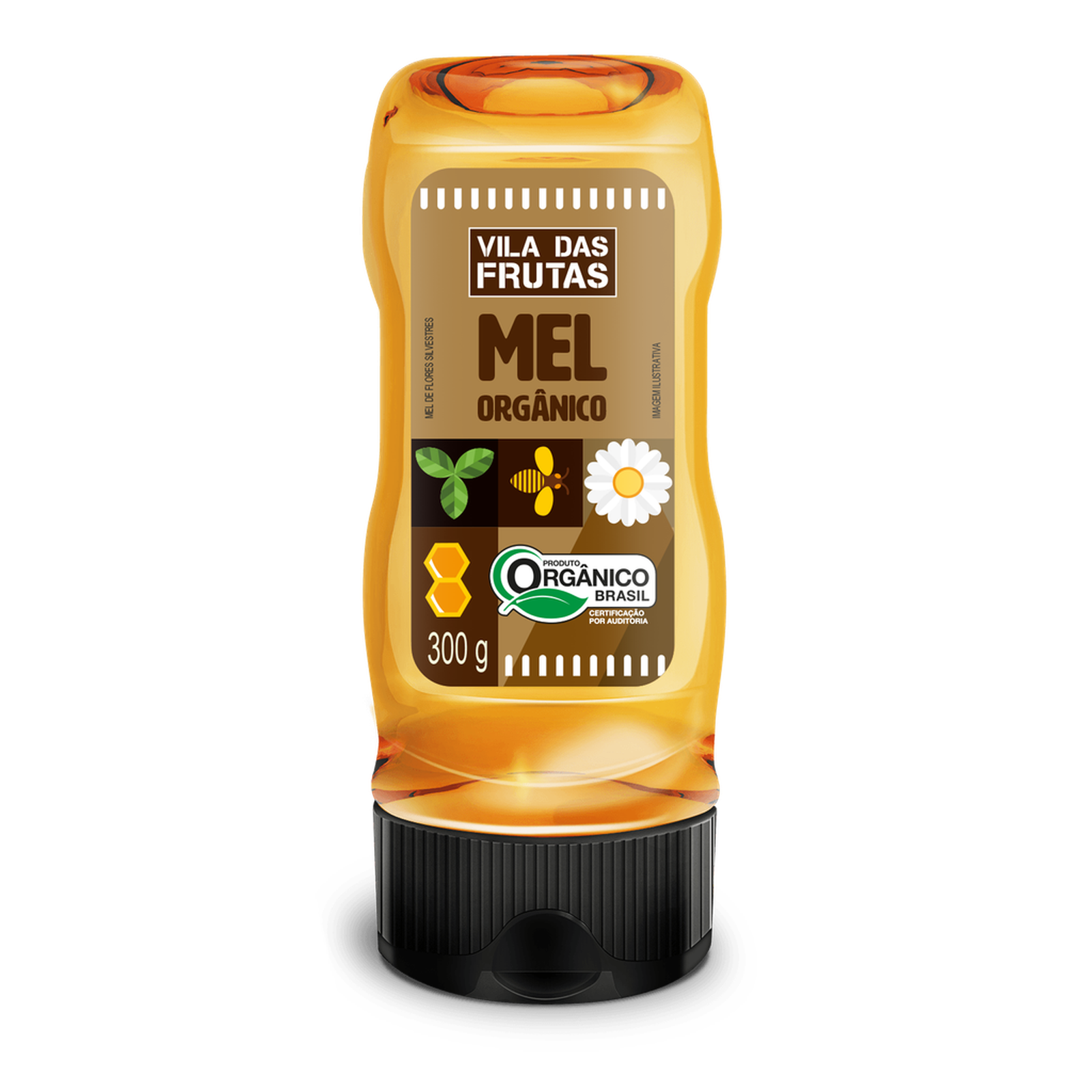 MEL VILA DAS FRUTAS SILVESTRE ORGANICO 300G