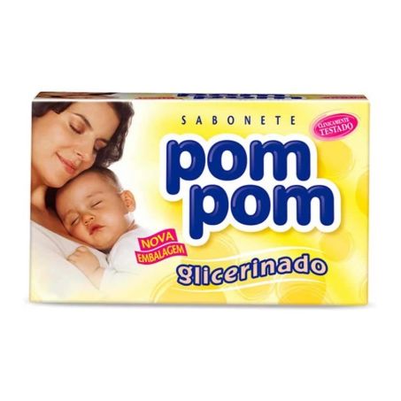 Sabonete pom pom glicerinado 90g