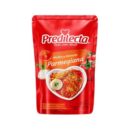 Molho de Tomate Parmegiana Predilecta Sachê 300G