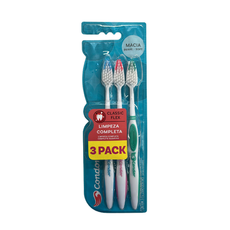 ESCOVA DENTAL CLASSIC FLEX CONDOR C/3 8375        