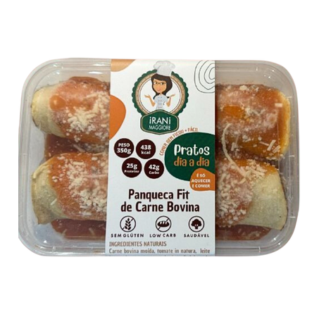 Panqueca Fit Irani Carne Bovina Low Carb Sem Glúten 350g