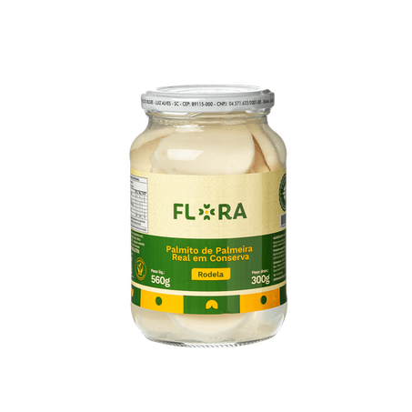 PALMITO GOURMET FLORA ROD.300G