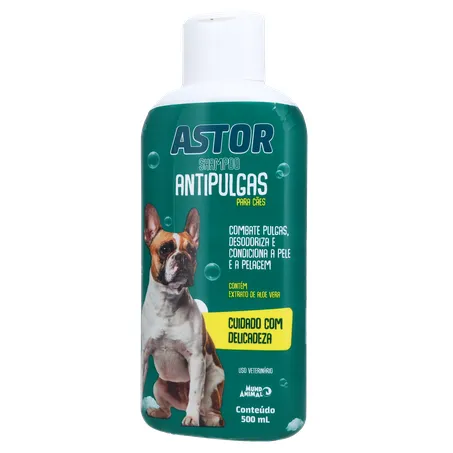 SHAMPOO ASTOR ANTIPULGAS PARA CAES 500ML 360-2