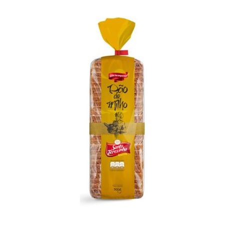 Pao de milho fatiado santa terezinha 500g