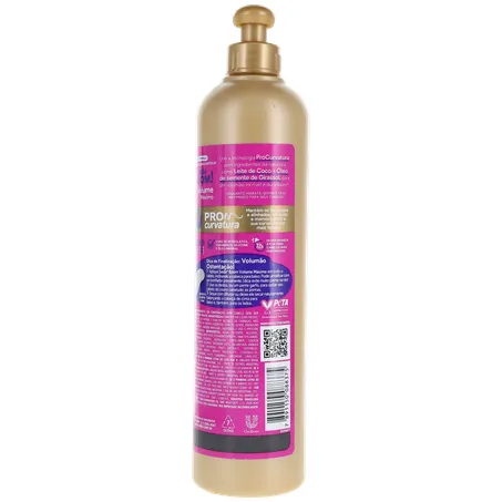Creme para pentear seda boom volume maximo 350ml 360-19
