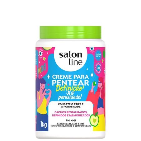 CREME PENTEAR SALON LINE DEFINIÇÃO XO POROSIDADE 1KG