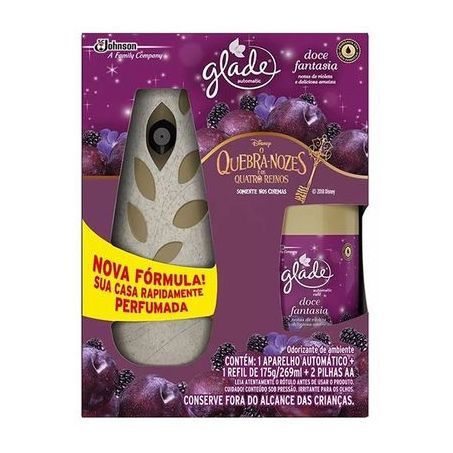 ODORIZ GLADE 260ML AUTO AP DOCE FANTASIA