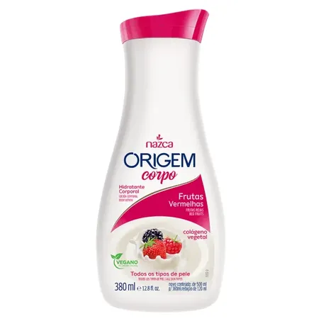 Hidratante Corporal Origem 380ml Frutas Vermelhas
