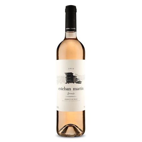 Vinho rosé espanhol esteban martín garnacha 750ml