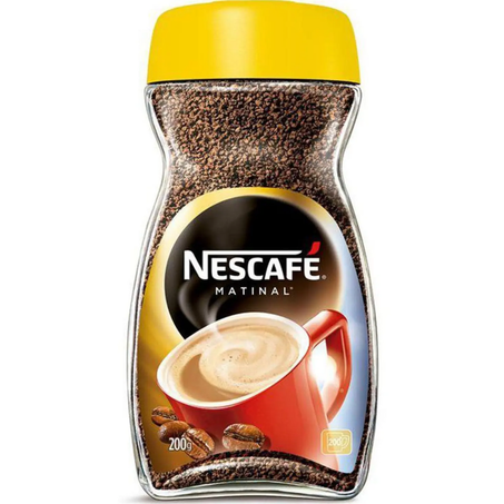 Cafe nescafe 200g vidro matinal