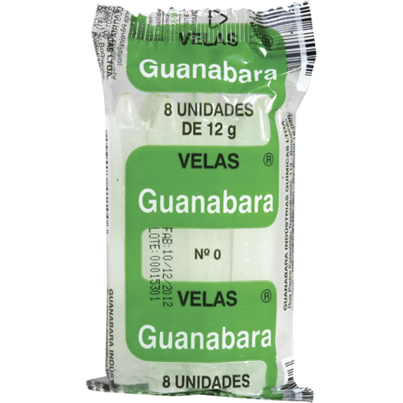 Vela Guanabara 12g - N. 0