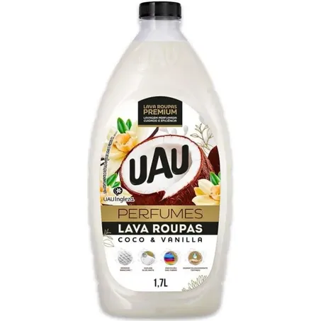 Lava Roupas Uau 1.7l Coco e Vanilla