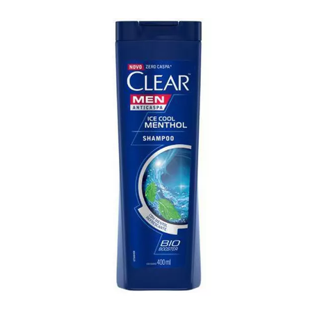 SHAMPOO CLEAR MEN ICE COOL MENTHOL 400ML