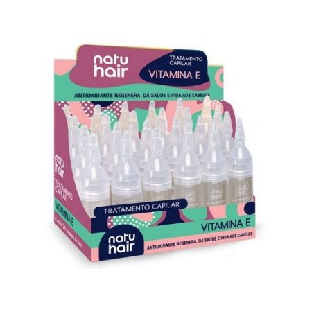 TRATAMENTO CAPILAR NATUHAIR VITAMINA E 10ML