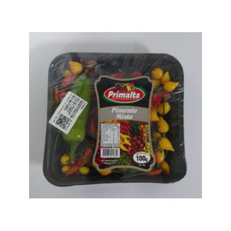 PIMENTA MISTA BANDEJA PRIMALTA 100G