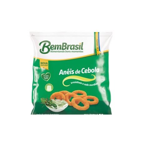Aneis de cebola bem brasil 400g