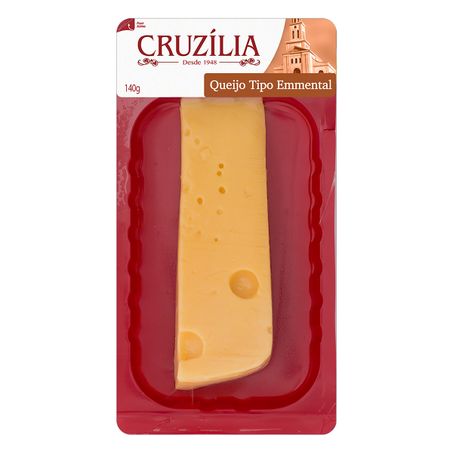 QUEIJO EMMENTAL FRACIONADO CRUZÍLIA