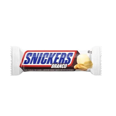Chocolate snickers branco 42g