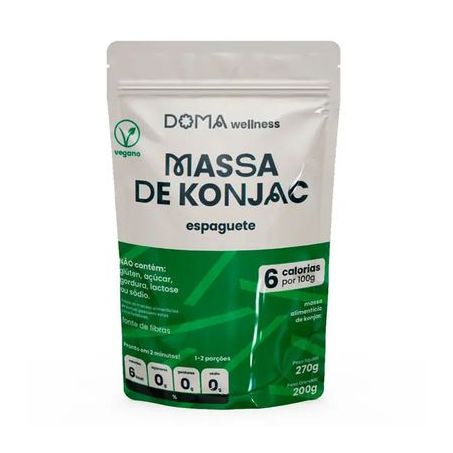 Massa de shirataki doma espaguete 270g